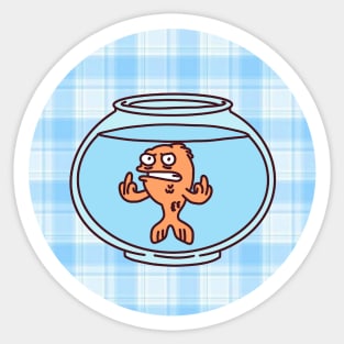 Klaus the Fish Sticker